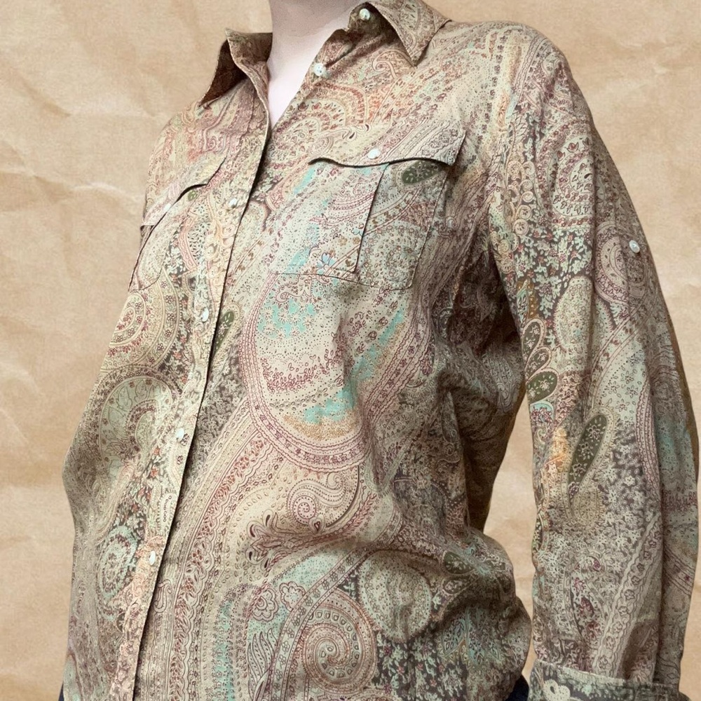 Lauren Ralph Lauren Multicolor Paisley Women’s Shirt